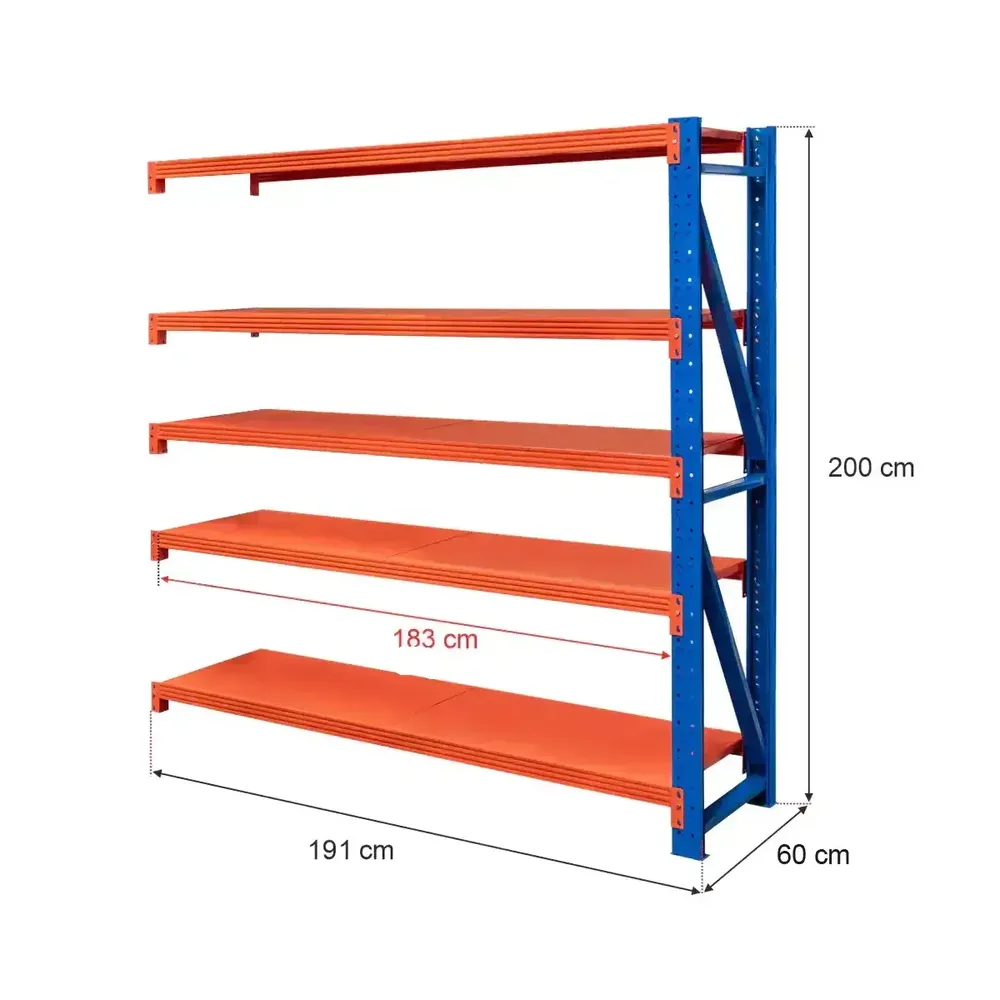Raft magazin 5 rafturi 200x191x60cm extensie [1]