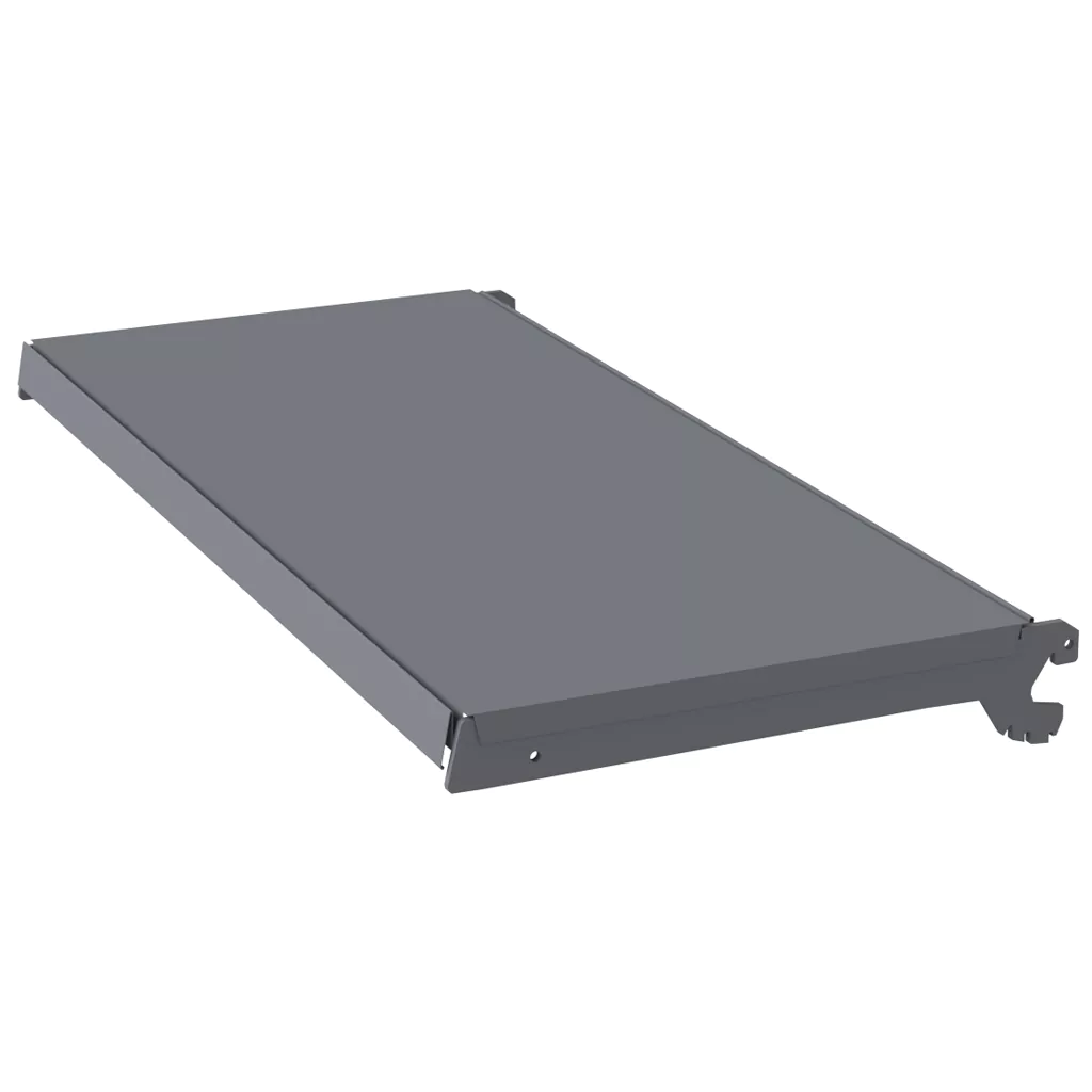 Raft magazin dublu 210x100cm extensie, grafit [7]