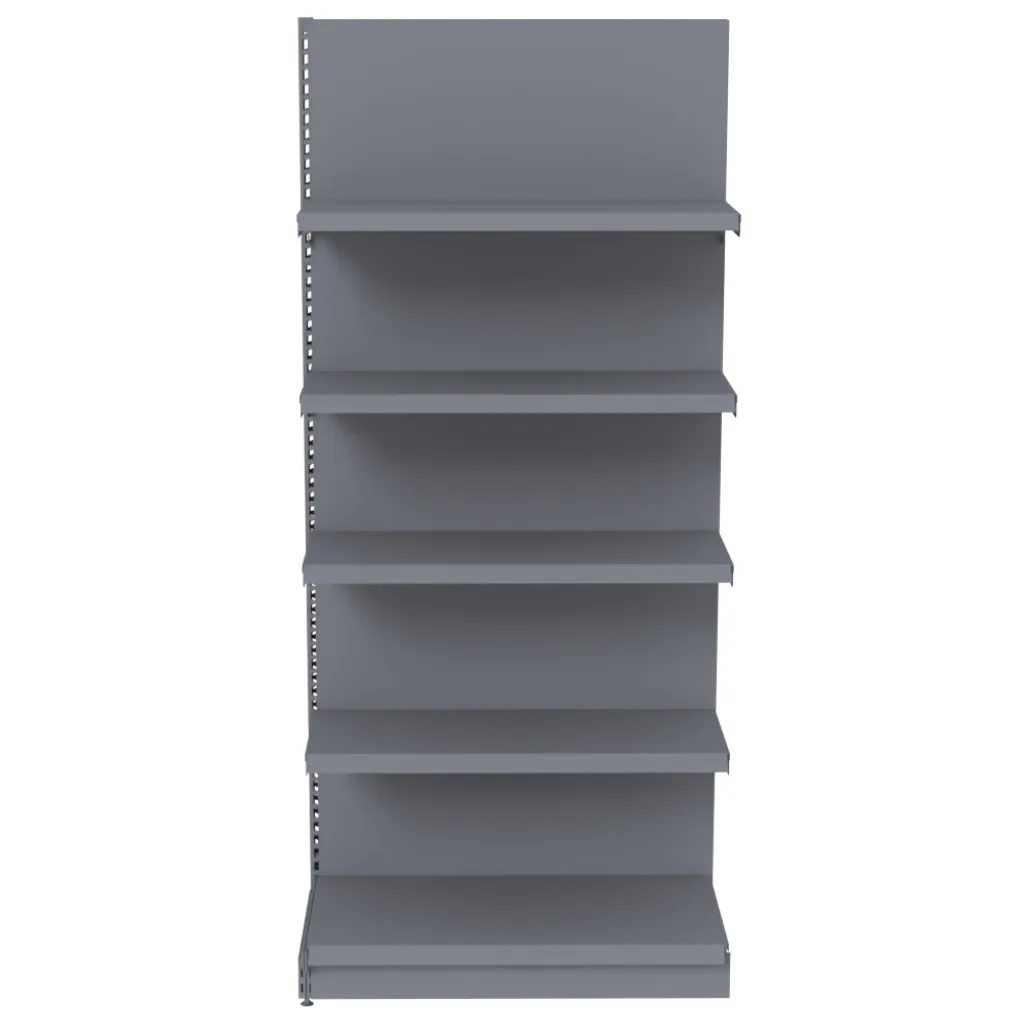 Raft magazin dublu 210x100cm extensie, grafit [3]