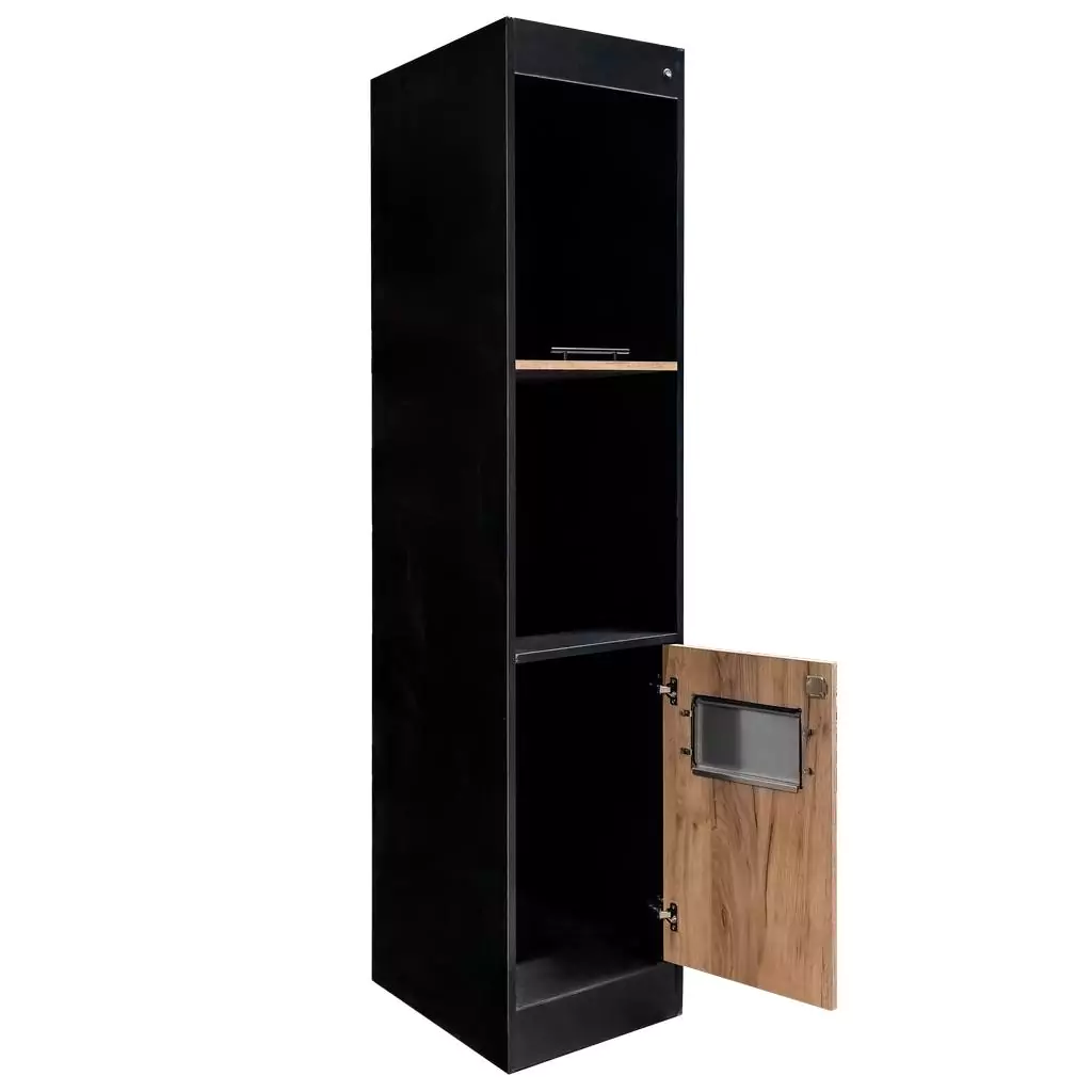 Raft paine modul accesorii 205cm, negru [3]