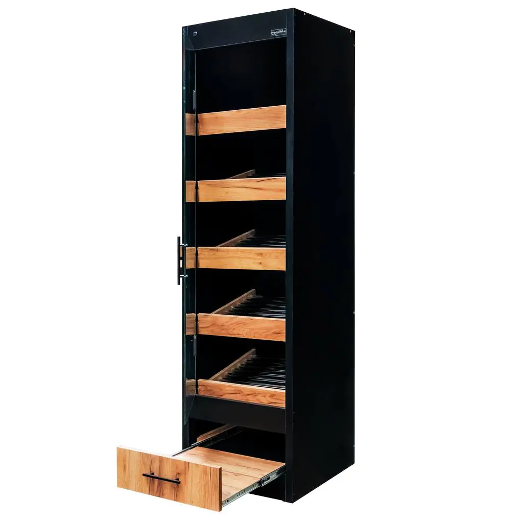 Raft paine modul cu sticla 205/60cm, stejar kraft [3]