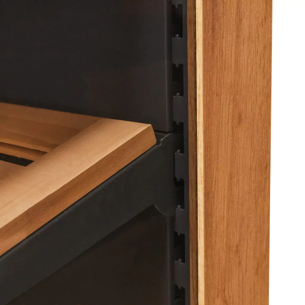 Raft paine modul deschis 205cm, stejar kraft [4]