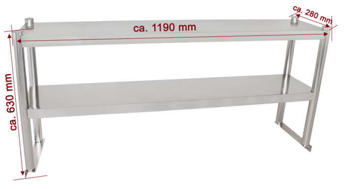 Raft superior pentru masa de lucru 1200 mm BTA-120 [3]