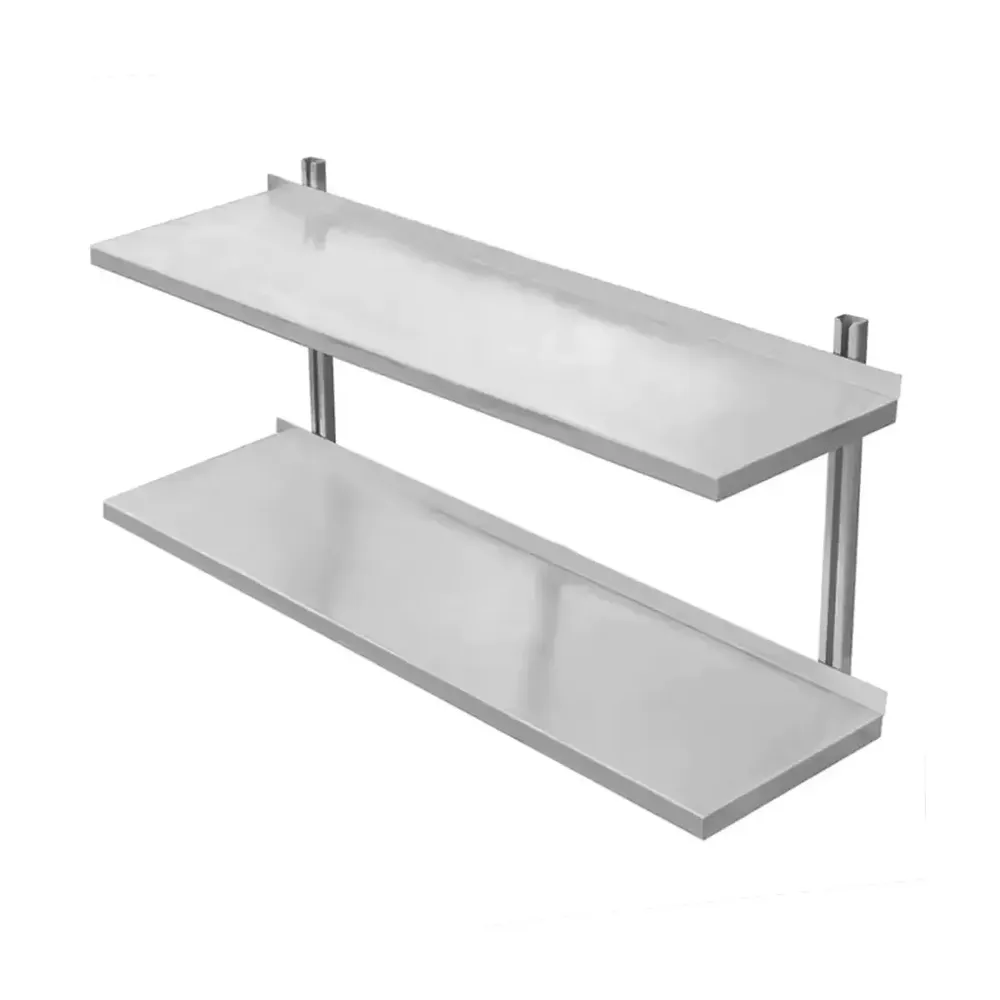 Raft suspendat dublu inox 100x30cm [1]