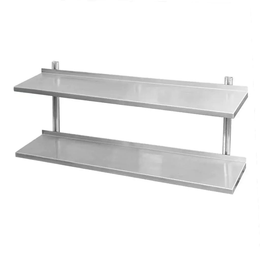 Raft suspendat dublu inox 100x30cm [3]