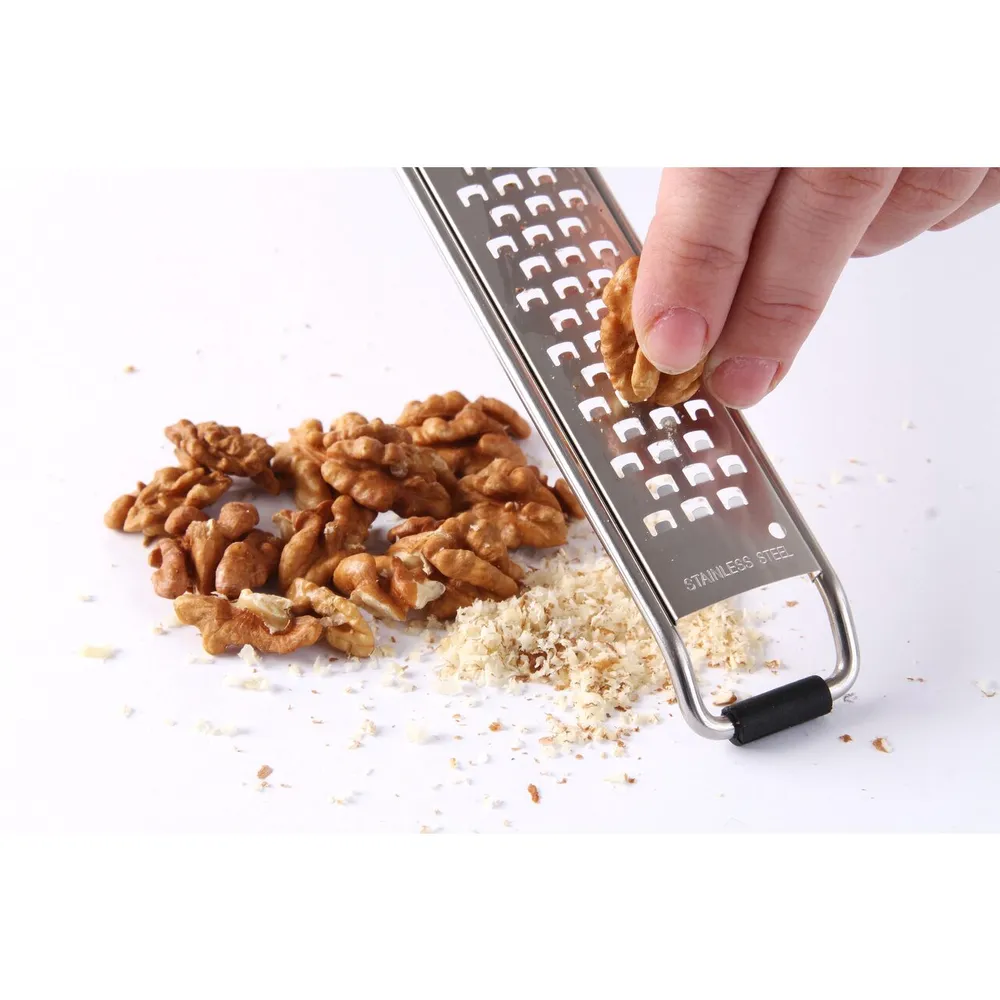 Razatoare grosiera inox, 35x220 mm, maner polipropilena [2]