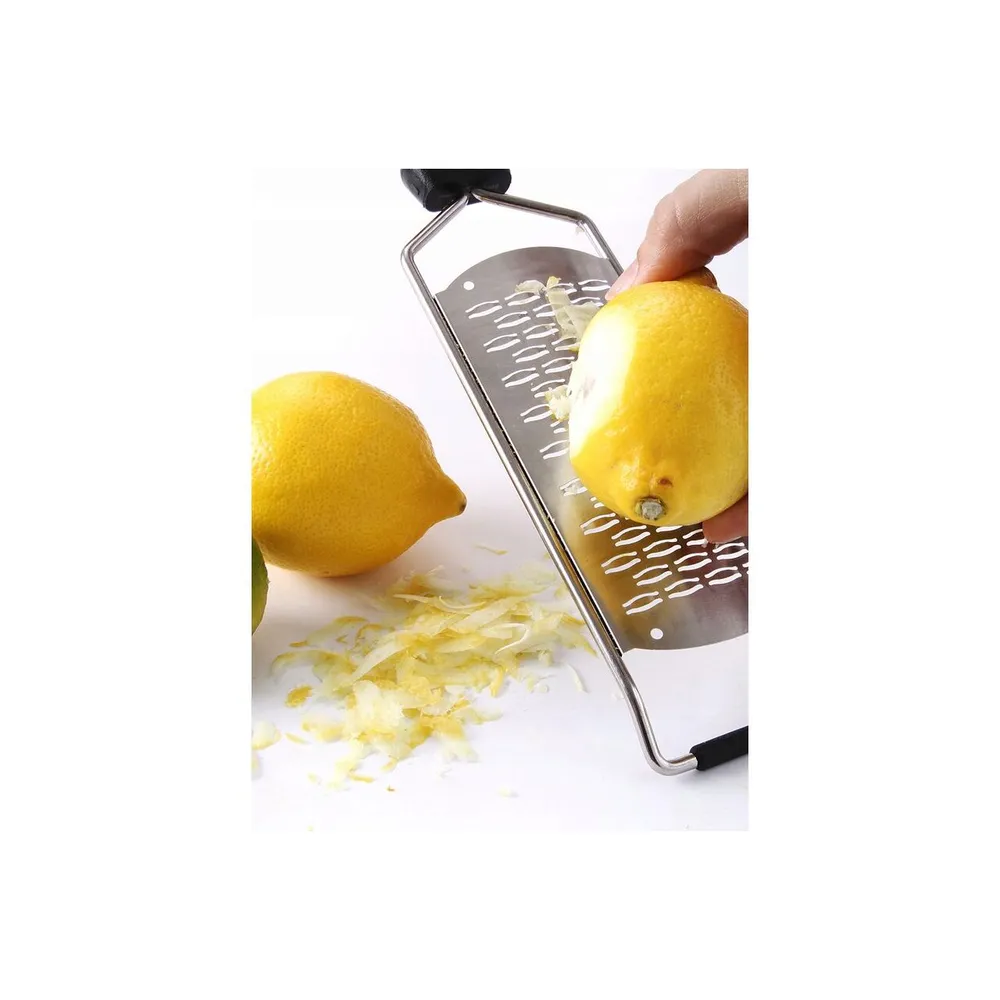 Razatoare inox, 65x135 mm, pentru fasii, maner polipropilena [2]