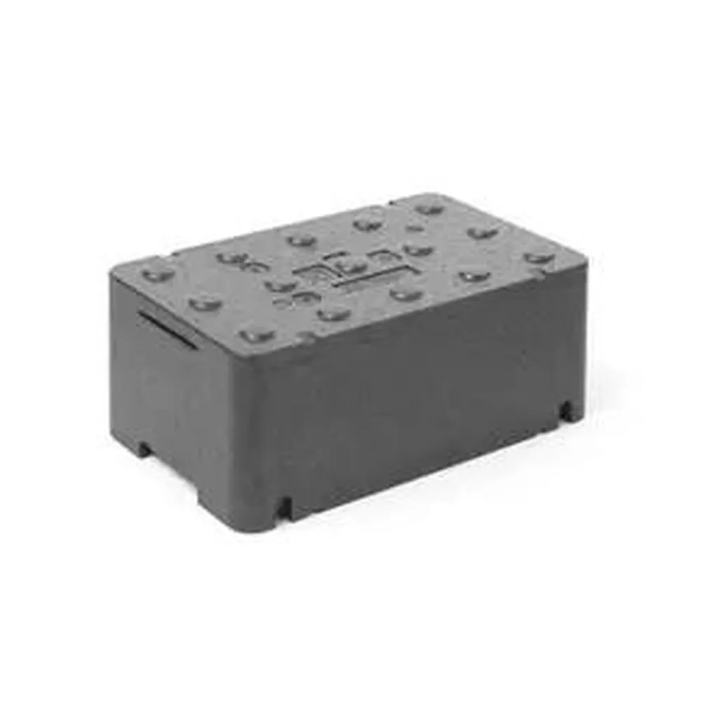 Recipient termoizolant piocelan, 20L, 500x300x213 mm, negru [1]