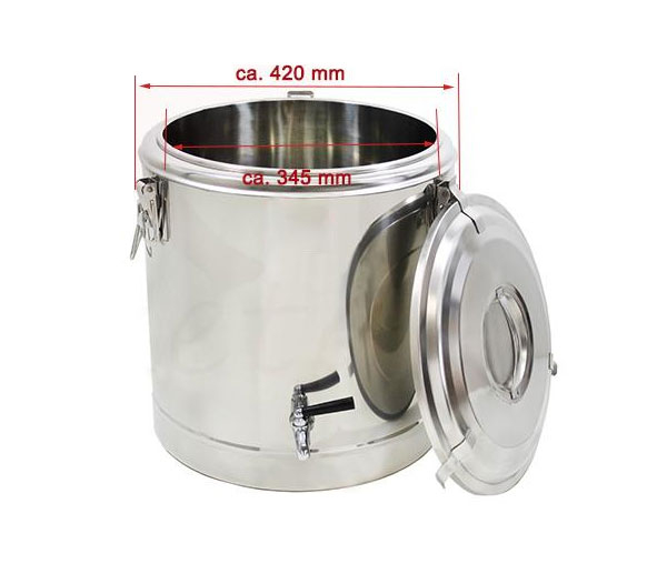 Recipient transport izotermic cu robinet 32 litri BTE-40 [3]