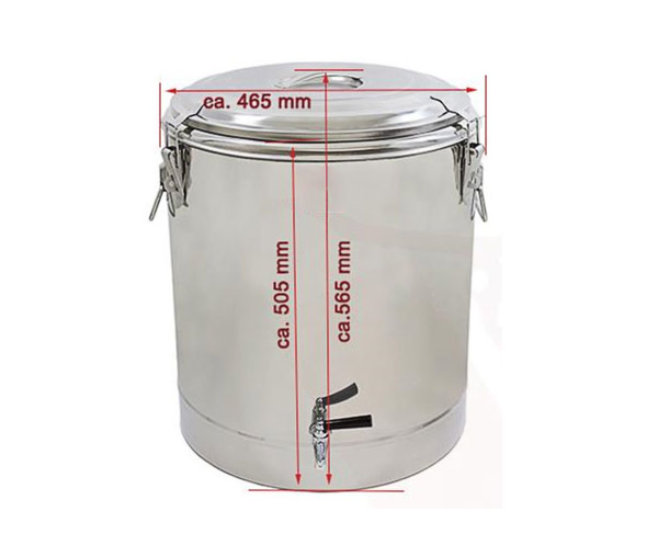 Recipient transport izotermic cu robinet 54 litri BTE-60 [3]