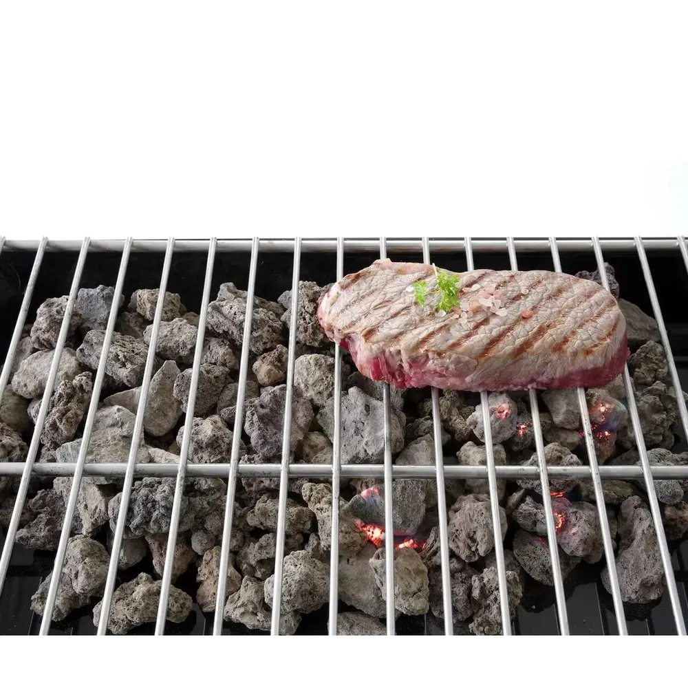 Roca vulcanica fina, 3 kg, pentru gratare pe gaz [2]