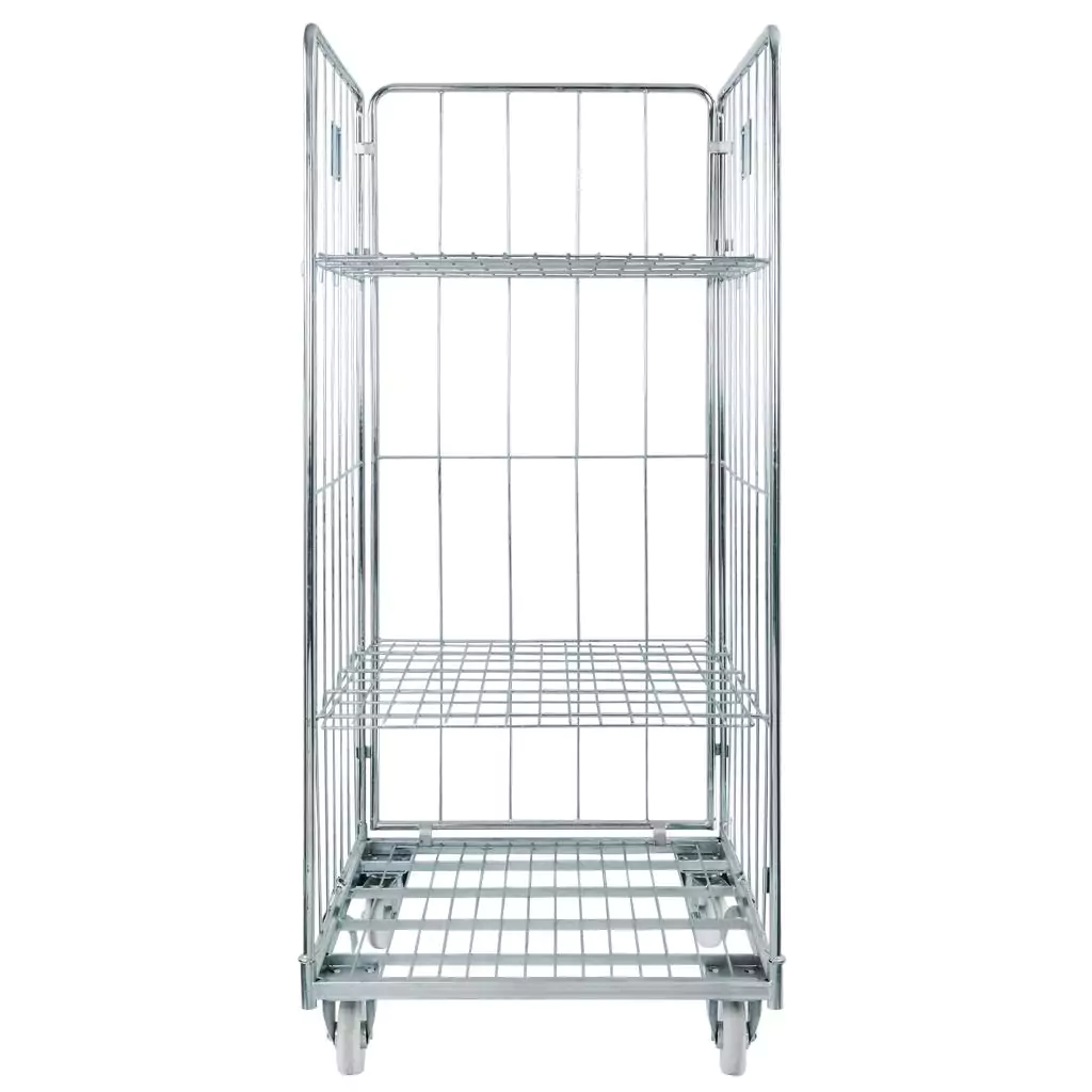 Rollcontainer 3 pereti, 2 rafturi [6]