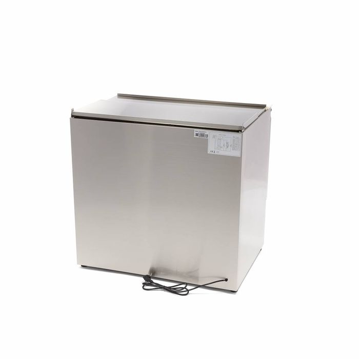 Saladeta inox 257 litri cu 2 usi si blat de lucru integrat [6]