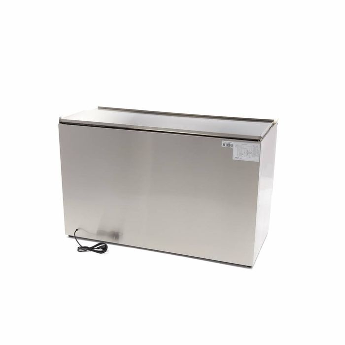 Saladeta inox 400 litri cu 3 usi si blat de taiere inclus [5]