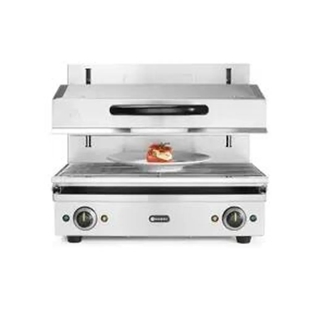 Salamander profesional, 3600W, 2 zone incalzire, inox [3]