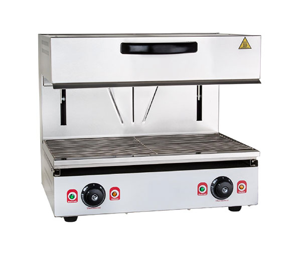 Salamandra profesionala din inox, 580x315 mm, 230V, 3,5kW, BWB-3 [2]