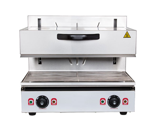 Salamandra profesionala din inox, 580x315 mm, 230V, 3,5kW, BWB-3 [1]