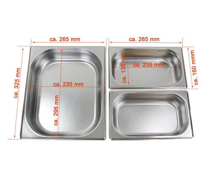 Set 3 chafing dish BCD-3 [4]
