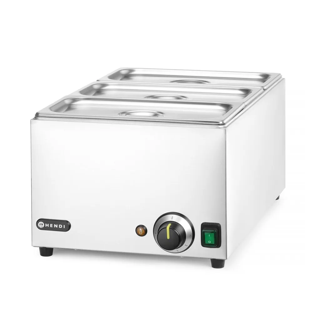 Set Bain-marie Ranger GN 1/1, 1000W cu 3 vase GN 1/3 [2]