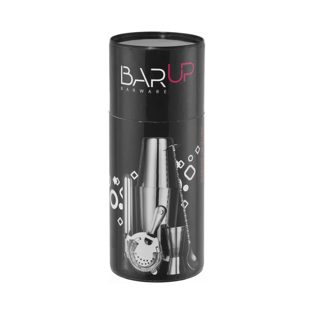 Set barman 5 piese inox, cu tub elegant, 320 mm [1]
