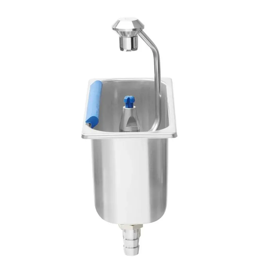 Spalator cupe inghetata, inox, montaj pe perete, 27x11x11.5 cm [3]
