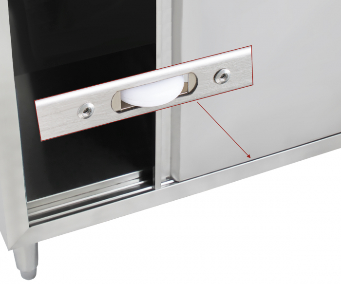 Spalator inox cu 1 cuva cu picurator 1170x600x950 mm GSB120 [8]