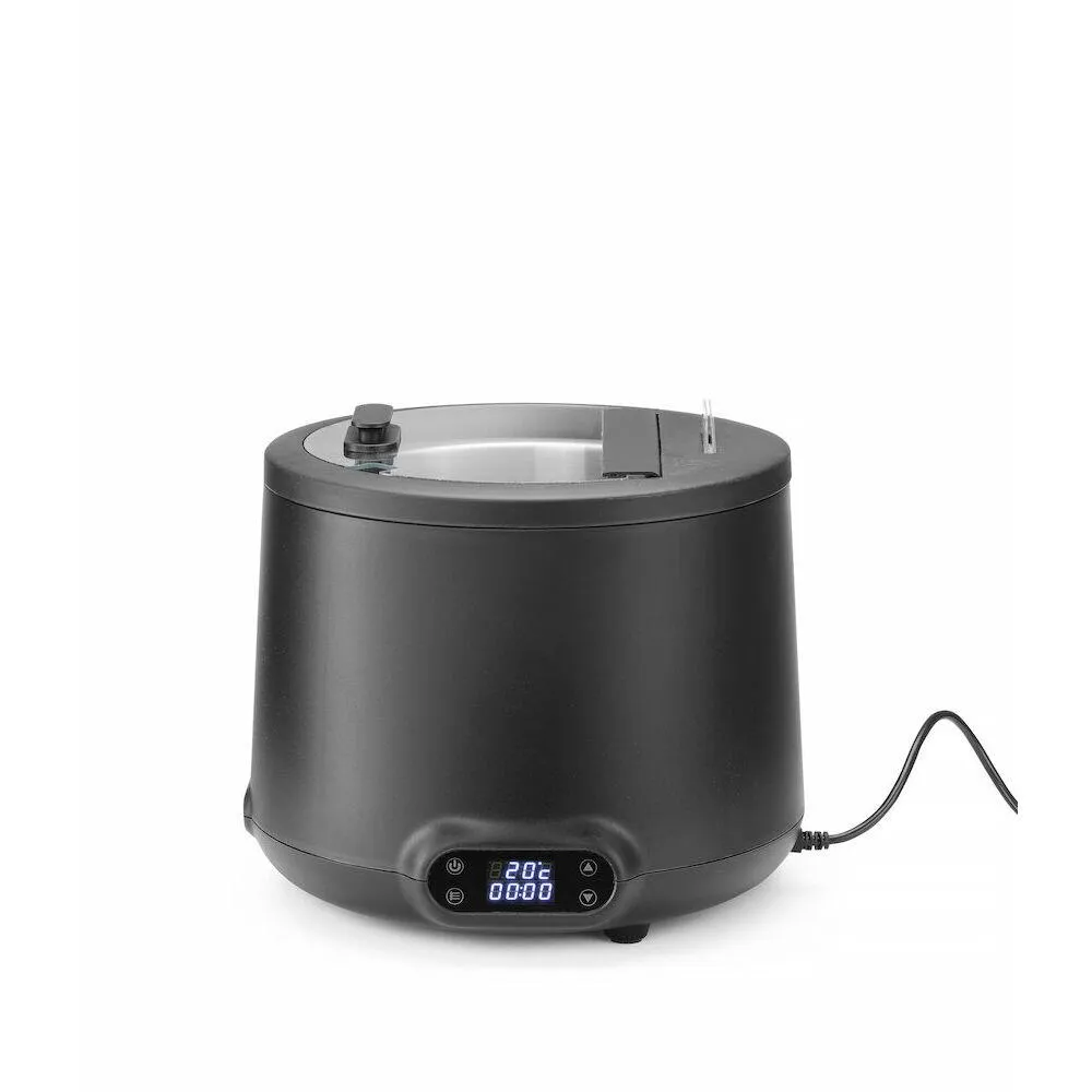 Supiera electrica UNIQ, 8L, neagra, 500W, termostat digital [2]