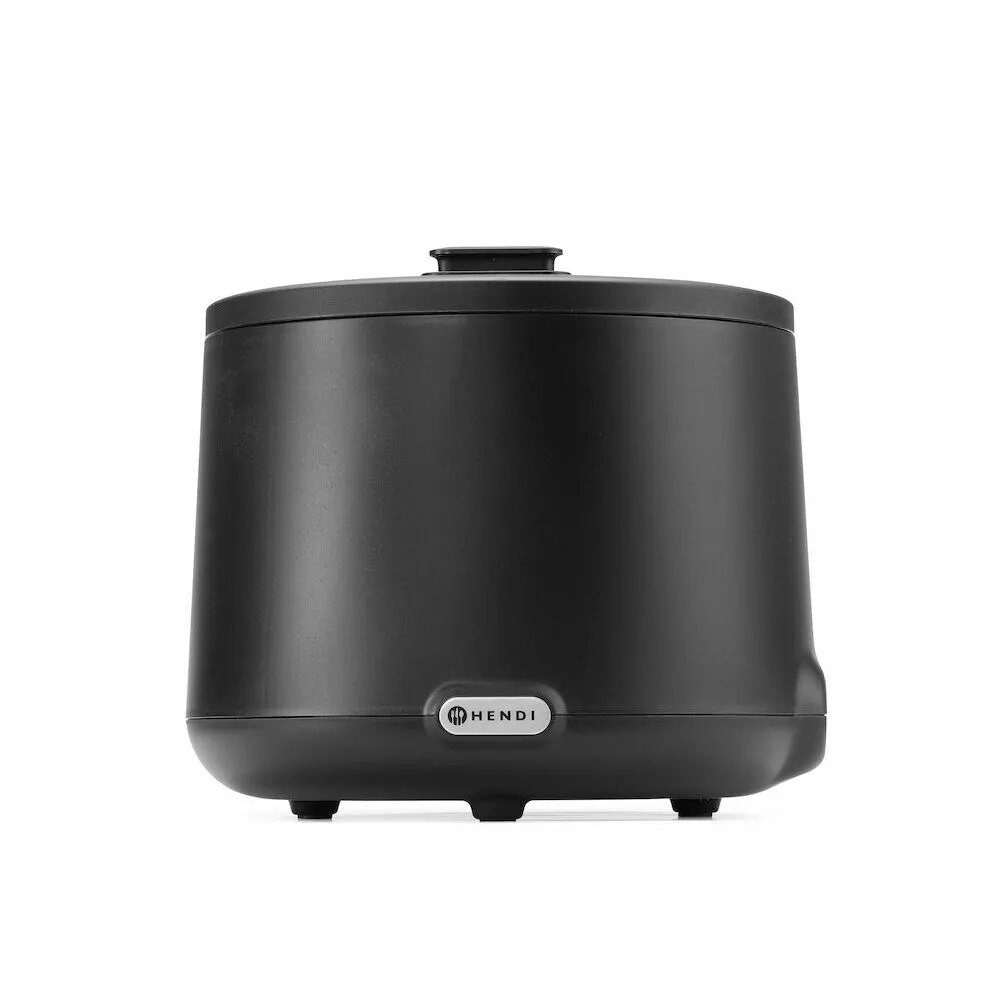 Supiera electrica UNIQ, 8L, neagra, 500W, termostat digital [1]