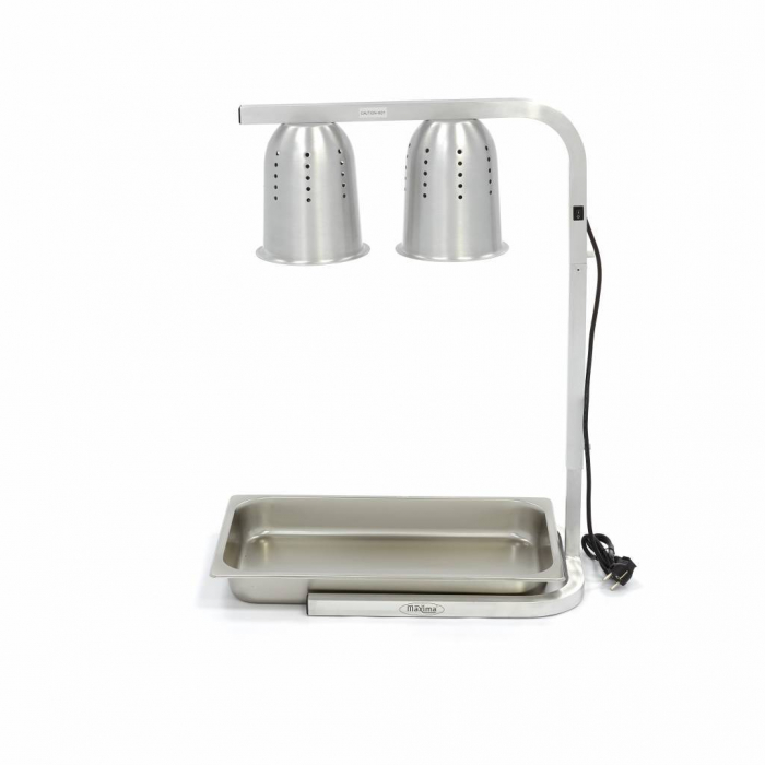 Suport cu 2 lampi infrarosu pentru incalzit GN 1/1, 230V, 0,55 [6]