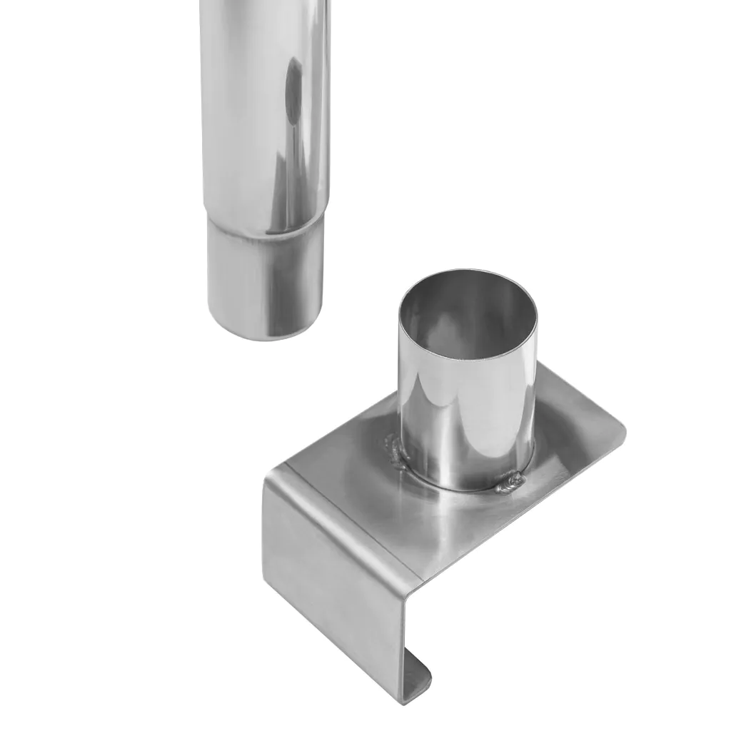 Suprastructura masa 2 rafturi 100x30x60cm, inox [5]