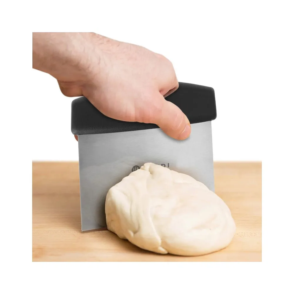 Taietor aluat, lama inox, maner polipropilena, 150x110 mm [2]