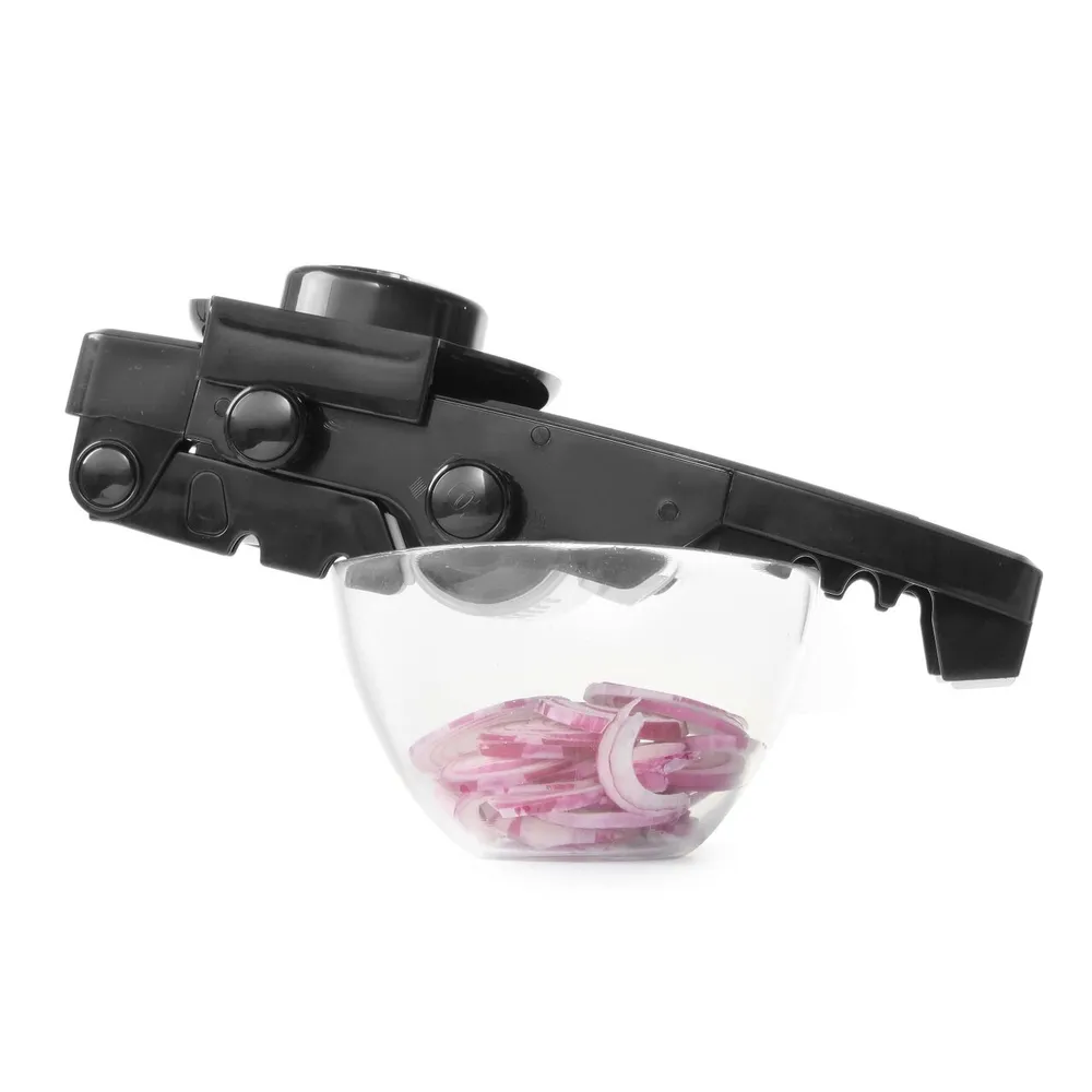 Taietor de legume, tip V, cu 5 lame, reglabil 1-9 mm [3]