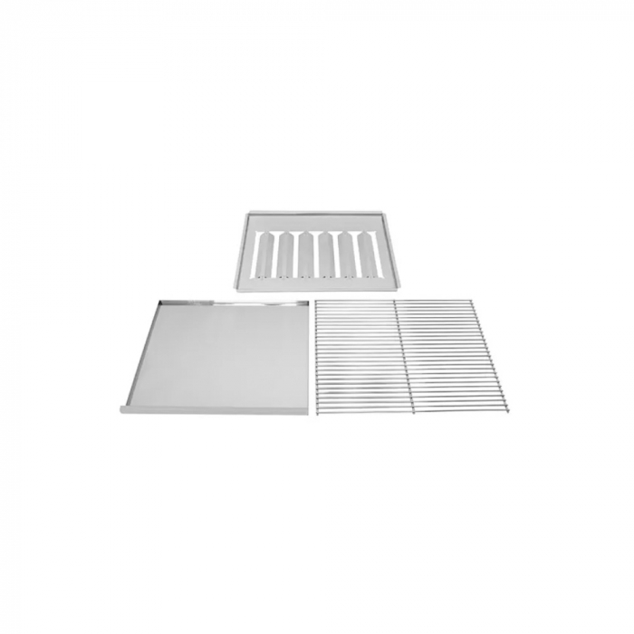 Set pentru gratar: grilaj, tava de picurare, capac, SETGGB [1]