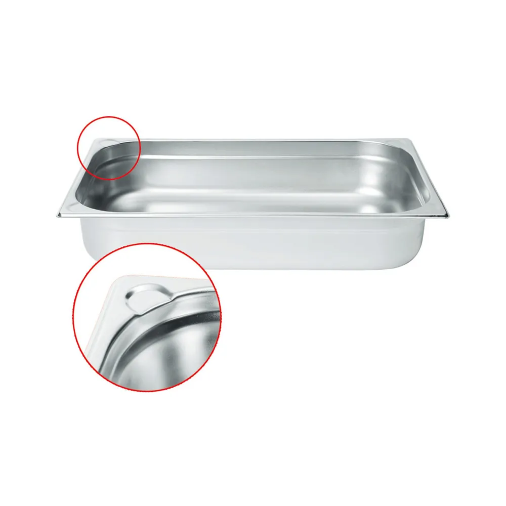 Tava Gastronorm GN 1/1, 5.3L, inox, 530x325x40mm, Kitchen Line [1]
