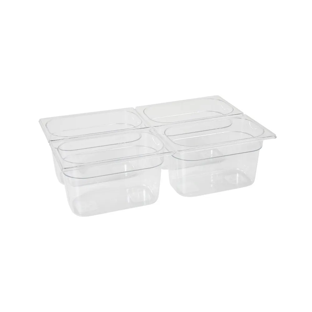 Tava GN 1/9, 1L, policarbonat transparent, 176x108x100mm [1]