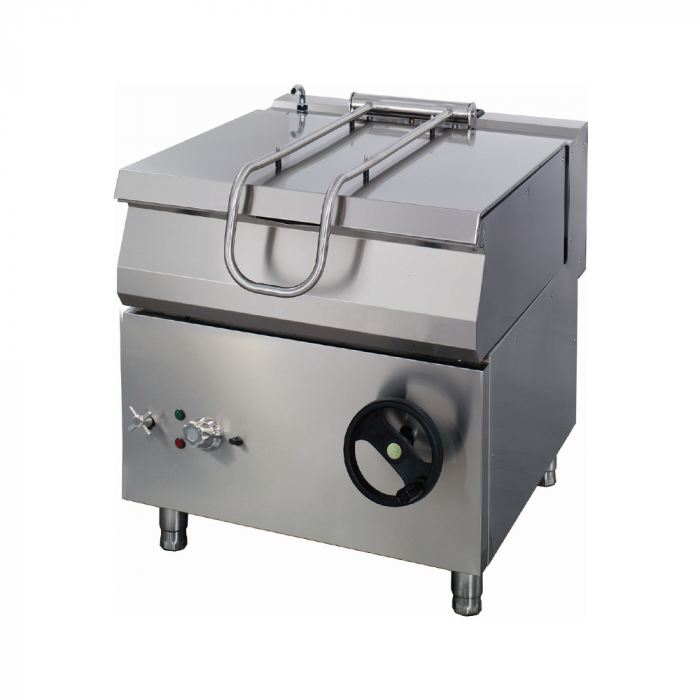 Tigaie basculanta electrica, 80 litri, 9 kW, 800x900x850 mm, linia 900 [2]