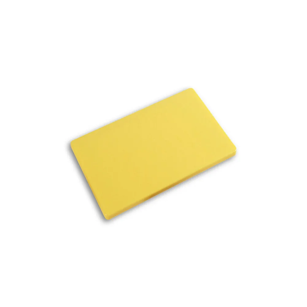 Tocator galben 450x300mm, polietilena, HACCP carne pasare [1]