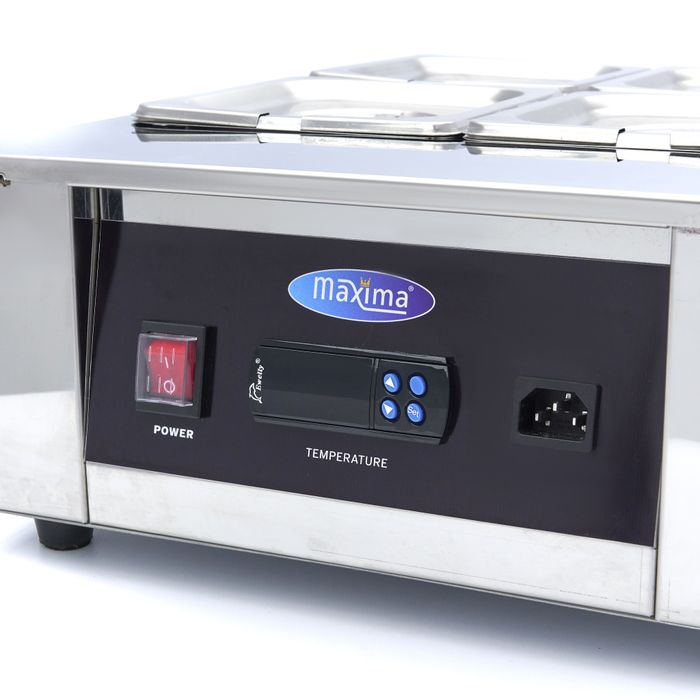 Topitor ciocolata 4xGN 1/6 inox, reglaj digital temperatura [5]