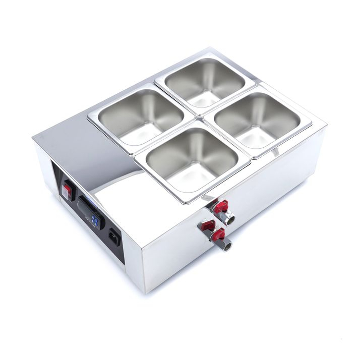 Topitor ciocolata 4xGN 1/6 inox, reglaj digital temperatura [3]