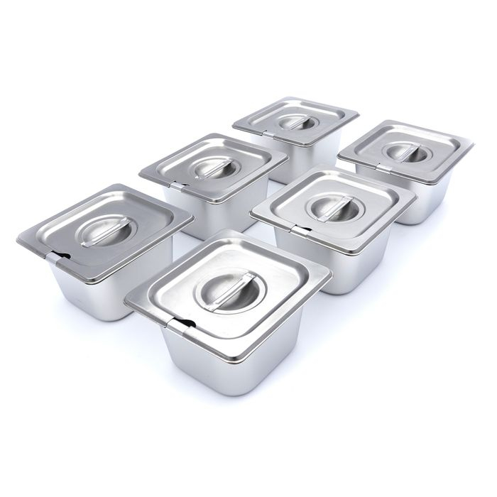 Topitor ciocolata 6xGN 1/6 inox, control digital, 1500W [2]