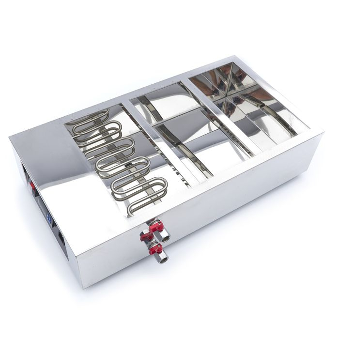 Topitor ciocolata 6xGN 1/6 inox, control digital, 1500W [4]