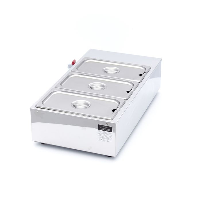 Topitor ciocolata inox cu 3 tavi GN 1/3, control digital [6]
