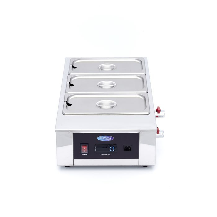 Topitor ciocolata inox cu 3 tavi GN 1/3, control digital [8]