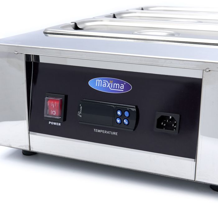 Topitor ciocolata inox cu 3 tavi GN 1/3, control digital [5]