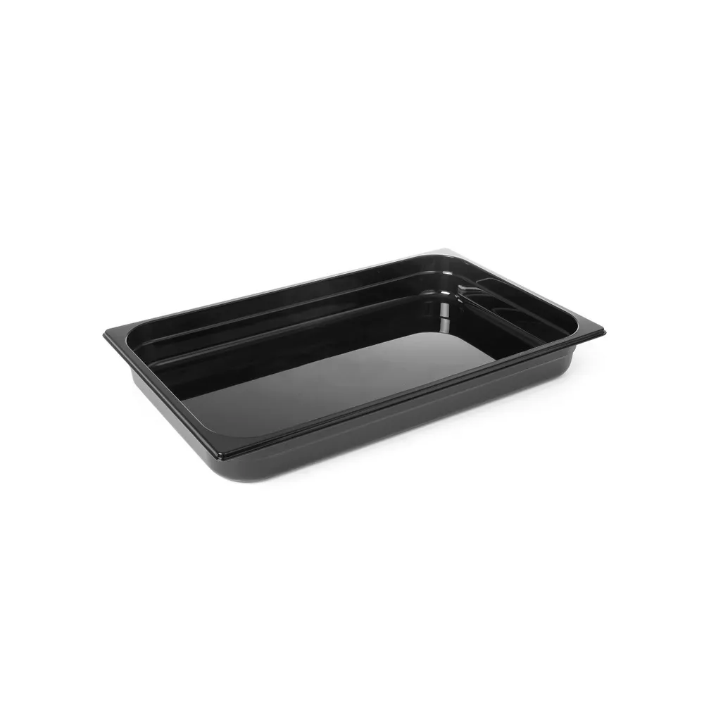 Vascheta gastronorm GN 1/1, policarbonat negru, 14 litri [1]
