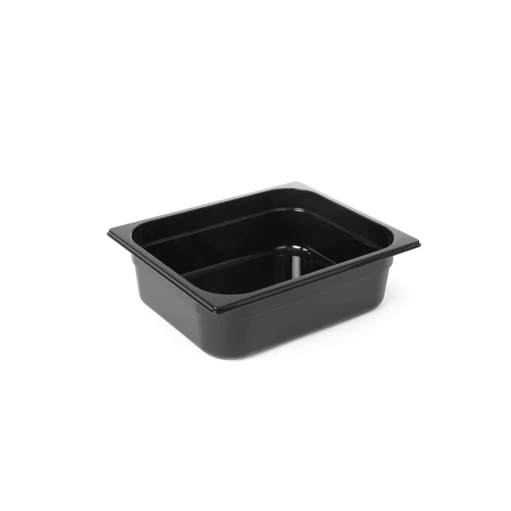 Vascheta gastronorm GN 1/2, policarbonat negru, 6.5 litri [1]