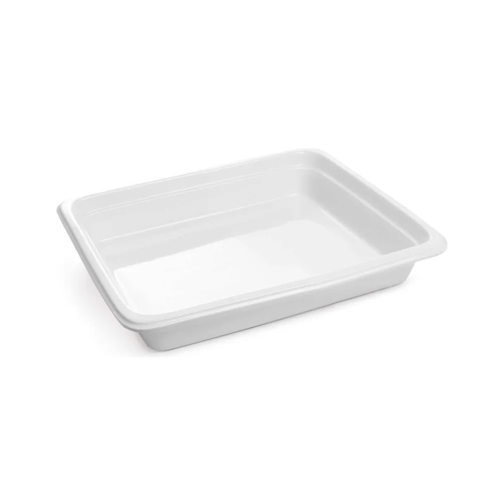 Vascheta Gastronorm GN 1/2, portelan, h65mm, rezistenta 600°C [1]