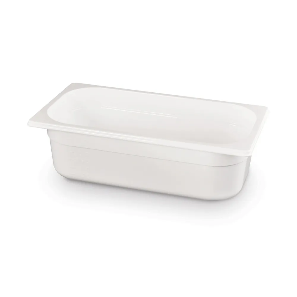 Vascheta gastronorm GN 1/3, policarbonat alb, 2.5 litri [1]