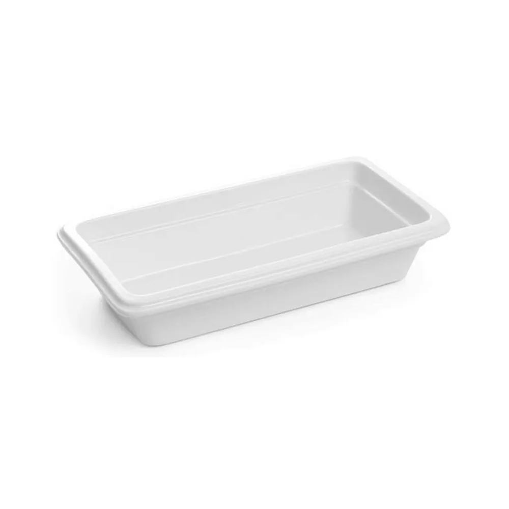 Vascheta Gastronorm GN 1/3, portelan, h65mm, rezistenta 600°C [1]