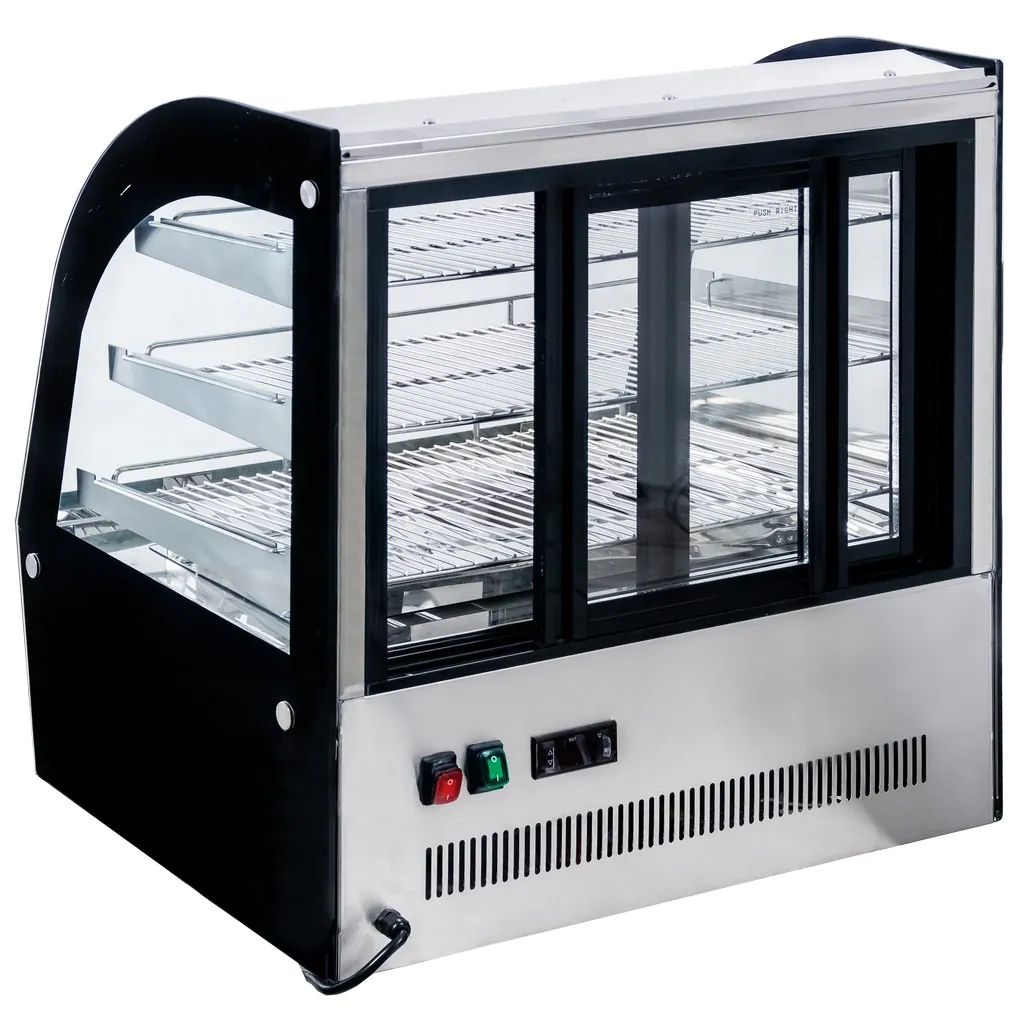 Vitrina calda 110 litri CLARA MINI S66 Inox [3]